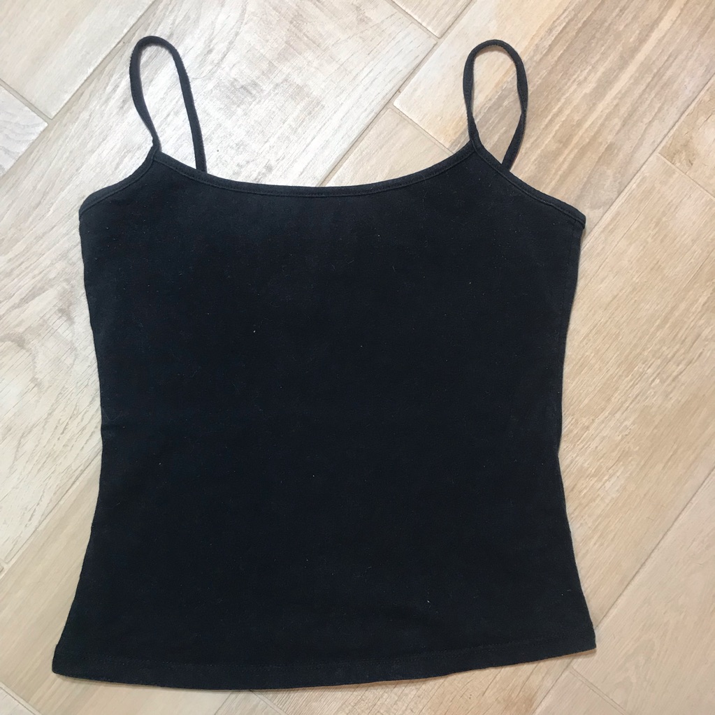 Solid Black Tank - Small
